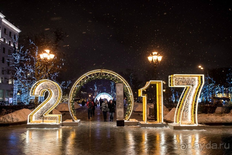 Москва предновогодняя, новогодняя, рождественская. 2016-2017.