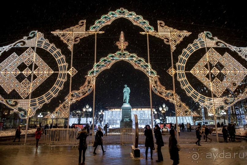 Москва предновогодняя, новогодняя, рождественская. 2016-2017.
