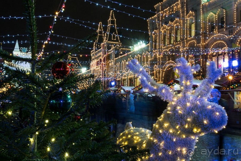 Москва предновогодняя, новогодняя, рождественская. 2016-2017.