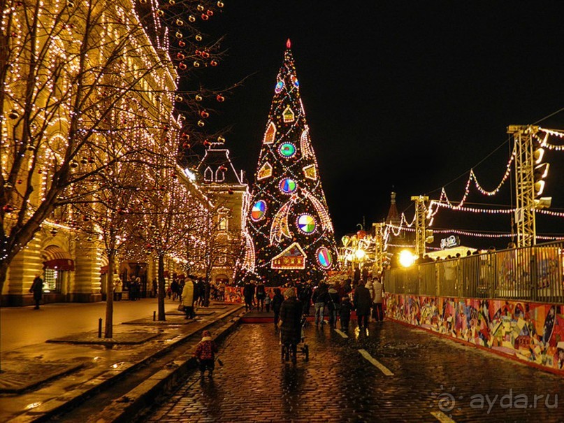 Москва предновогодняя, новогодняя, рождественская. 2016-2017.