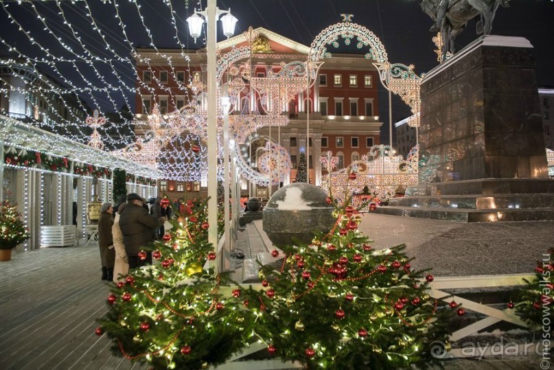 Москва предновогодняя, новогодняя, рождественская. 2016-2017.