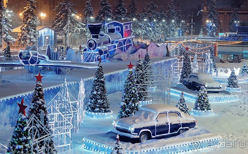 Москва предновогодняя, новогодняя, рождественская. 2016-2017.