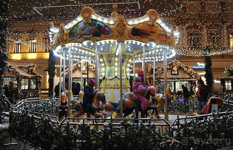 Москва предновогодняя, новогодняя, рождественская. 2016-2017.