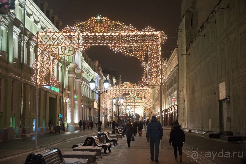 Москва предновогодняя, новогодняя, рождественская. 2016-2017.