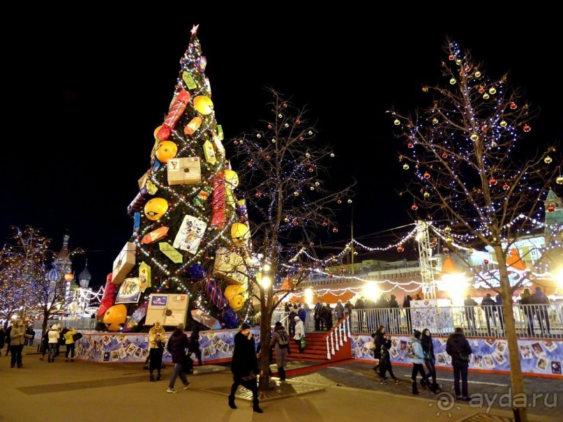 Москва предновогодняя, новогодняя, рождественская. 2016-2017.