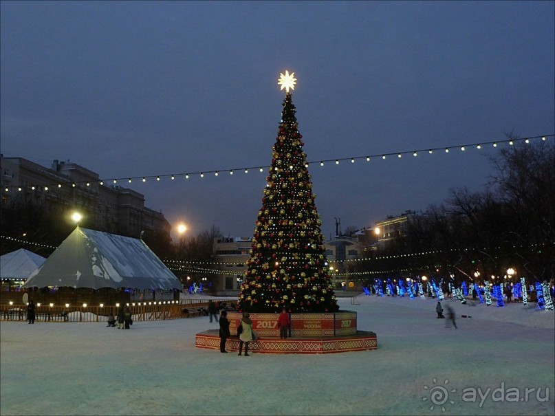 Москва предновогодняя, новогодняя, рождественская. 2016-2017.