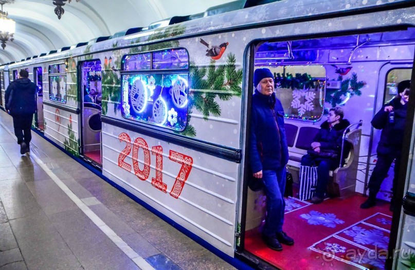 Москва предновогодняя, новогодняя, рождественская. 2016-2017.