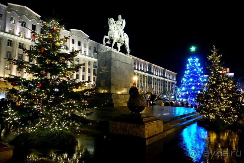 Москва предновогодняя, новогодняя, рождественская. 2016-2017.