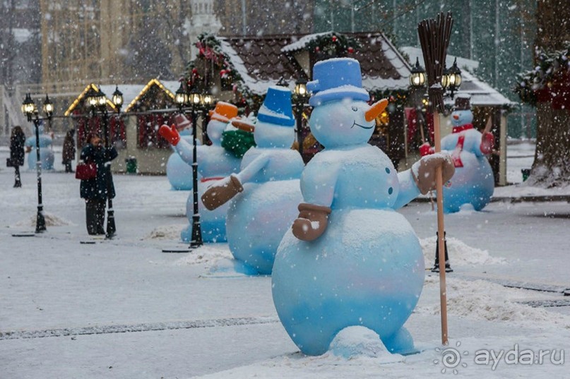 Москва предновогодняя, новогодняя, рождественская. 2016-2017.