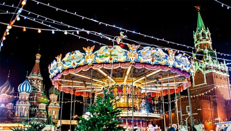 Москва предновогодняя, новогодняя, рождественская. 2016-2017.