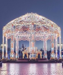 Прогулки по зимней Москве от католического Рождества до Крещения Господня.