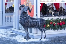 Прогулки по зимней Москве от католического Рождества до Крещения Господня.