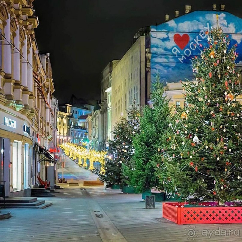 Прогулки по зимней Москве от католического Рождества до Крещения Господня.