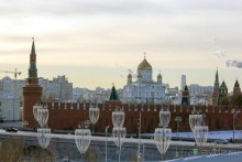 Прогулки по зимней Москве от католического Рождества до Крещения Господня.