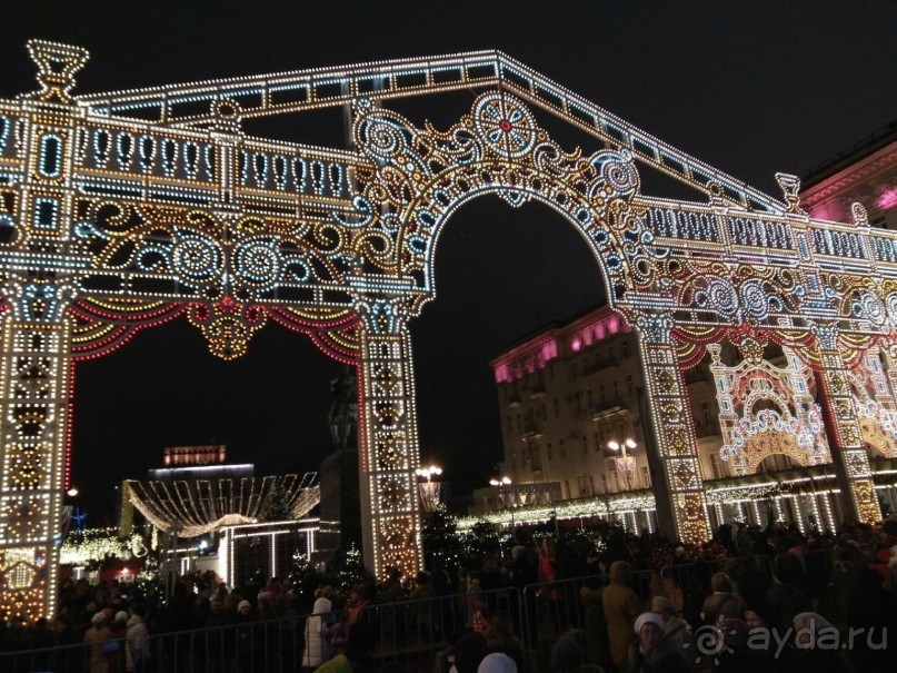 Прогулки по зимней Москве от католического Рождества до Крещения Господня.