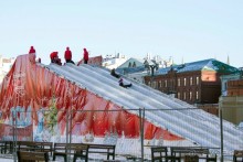 Прогулки по зимней Москве от католического Рождества до Крещения Господня.