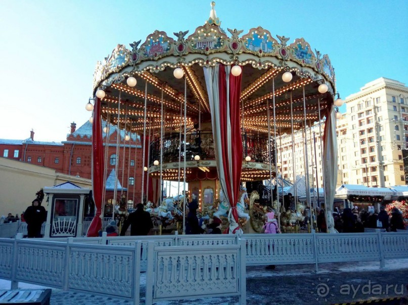 Прогулки по зимней Москве от католического Рождества до Крещения Господня.