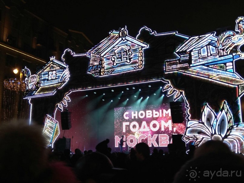 Прогулки по зимней Москве от католического Рождества до Крещения Господня.