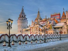 Прогулки по зимней Москве от католического Рождества до Крещения Господня.