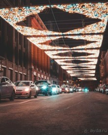 Прогулки по зимней Москве от католического Рождества до Крещения Господня.