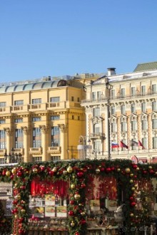 Прогулки по зимней Москве от католического Рождества до Крещения Господня.