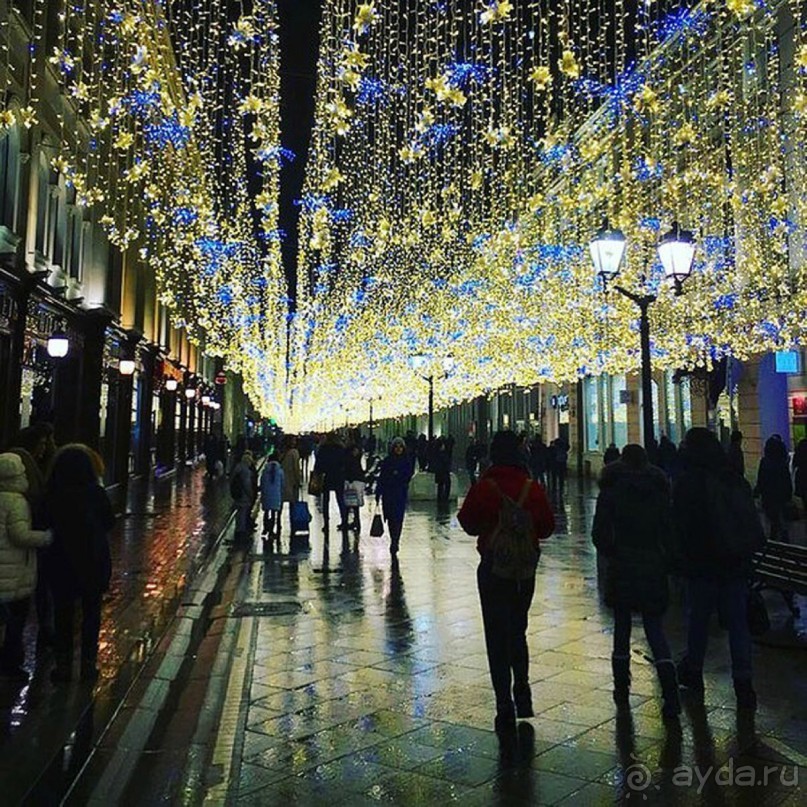 Прогулки по зимней Москве от католического Рождества до Крещения Господня.