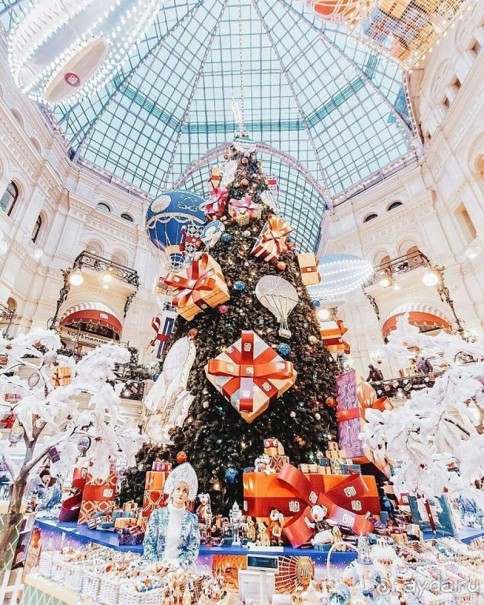 Прогулки по зимней Москве от католического Рождества до Крещения Господня.