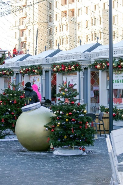 Прогулки по зимней Москве от католического Рождества до Крещения Господня.