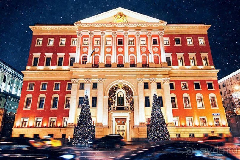 Прогулки по зимней Москве от католического Рождества до Крещения Господня.