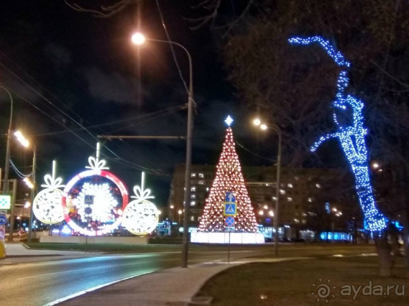 Прогулки по зимней Москве от католического Рождества до Крещения Господня.
