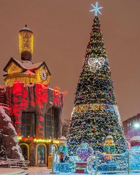 Прогулки по зимней Москве от католического Рождества до Крещения Господня.