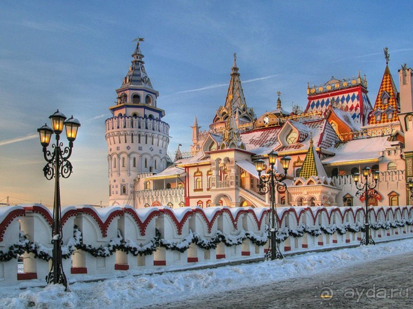 Прогулки по зимней Москве от католического Рождества до Крещения Господня.