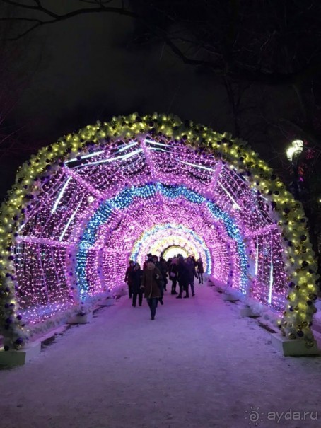 Прогулки по зимней Москве от католического Рождества до Крещения Господня.