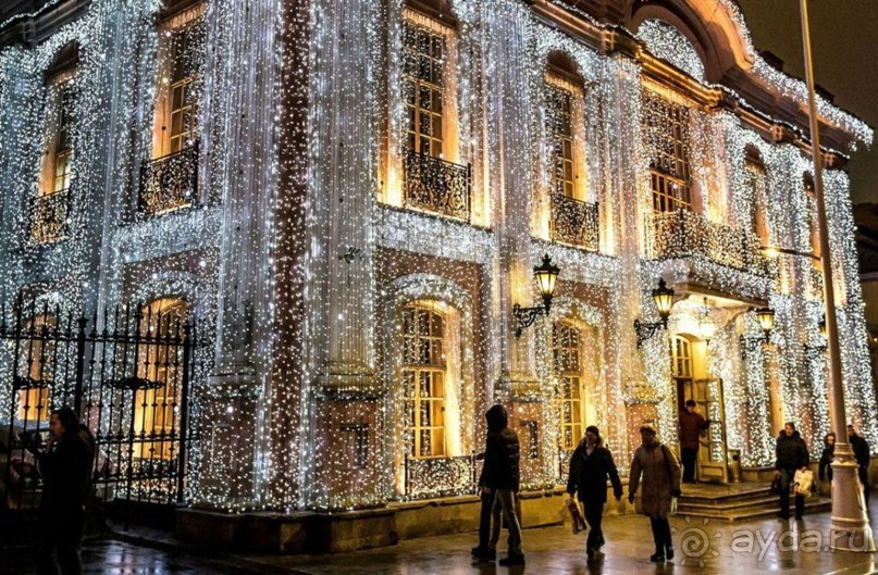 Прогулки по зимней Москве от католического Рождества до Крещения Господня.