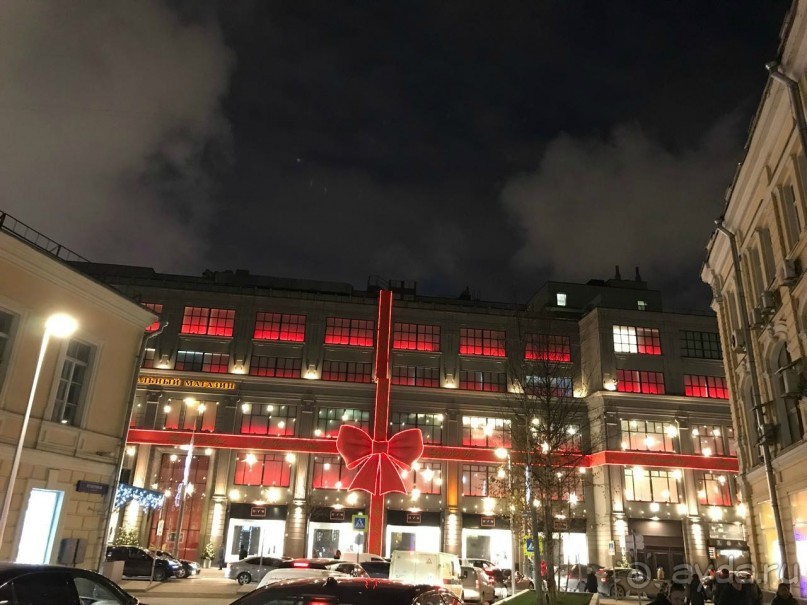 Прогулки по зимней Москве от католического Рождества до Крещения Господня.