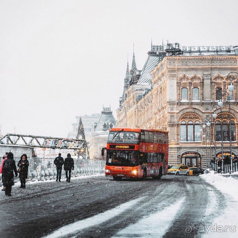 Прогулки по зимней Москве от католического Рождества до Крещения Господня.