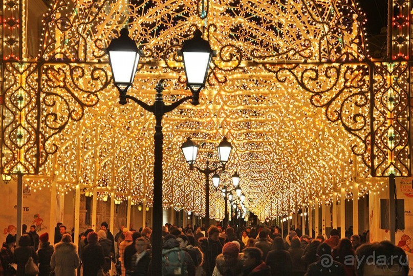 Прогулки по зимней Москве от католического Рождества до Крещения Господня.