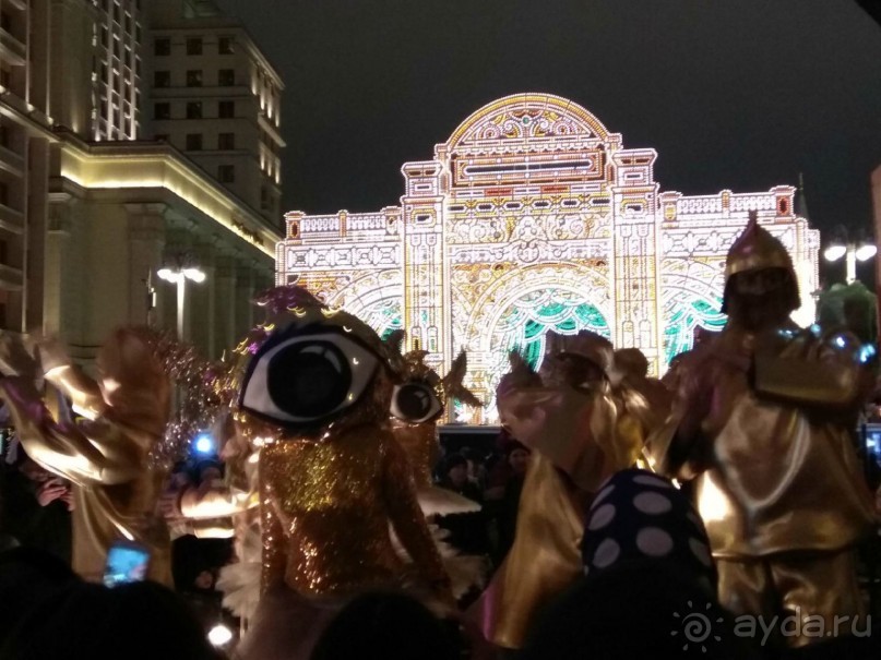 Прогулки по зимней Москве от католического Рождества до Крещения Господня.