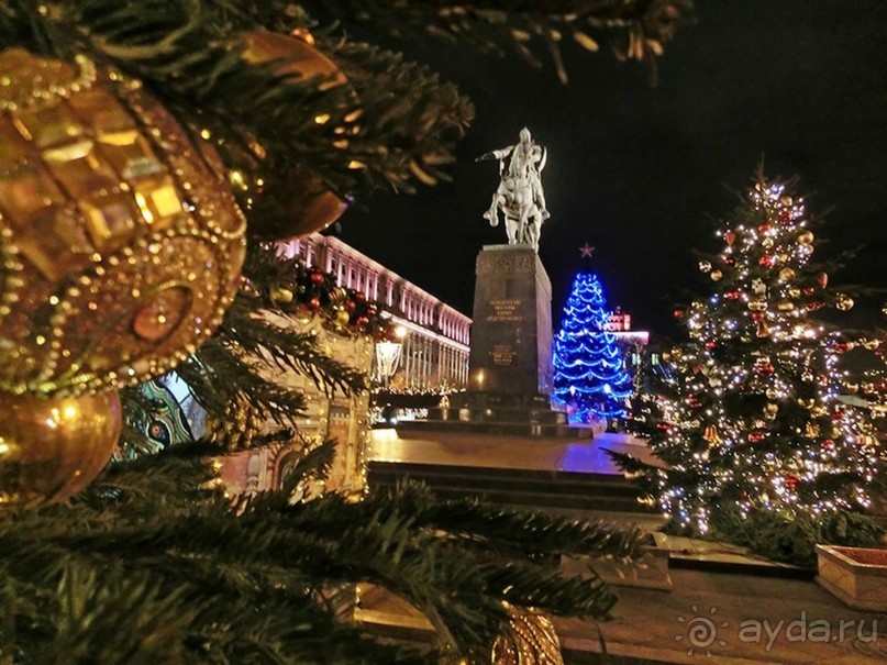 Прогулки по зимней Москве от католического Рождества до Крещения Господня.