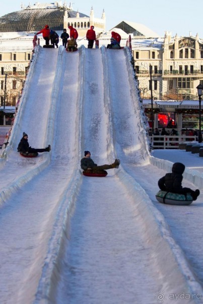 Прогулки по зимней Москве от католического Рождества до Крещения Господня.