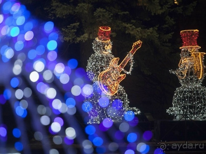 Прогулки по зимней Москве от католического Рождества до Крещения Господня.