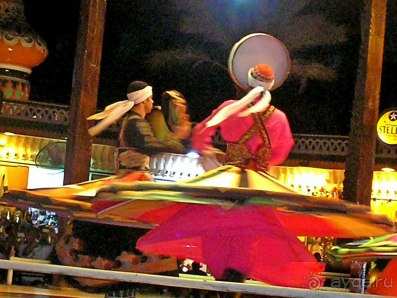 Шоу 1001 ночь - шоу " за стеклом". Египет, Хургада