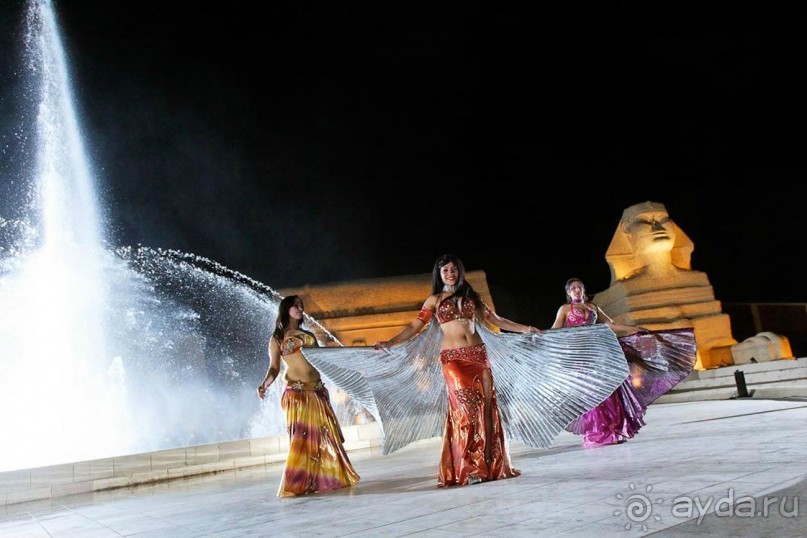 Шоу 1001 ночь - шоу " за стеклом". Египет, Хургада