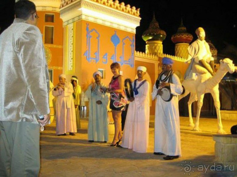 Шоу 1001 ночь - шоу " за стеклом". Египет, Хургада