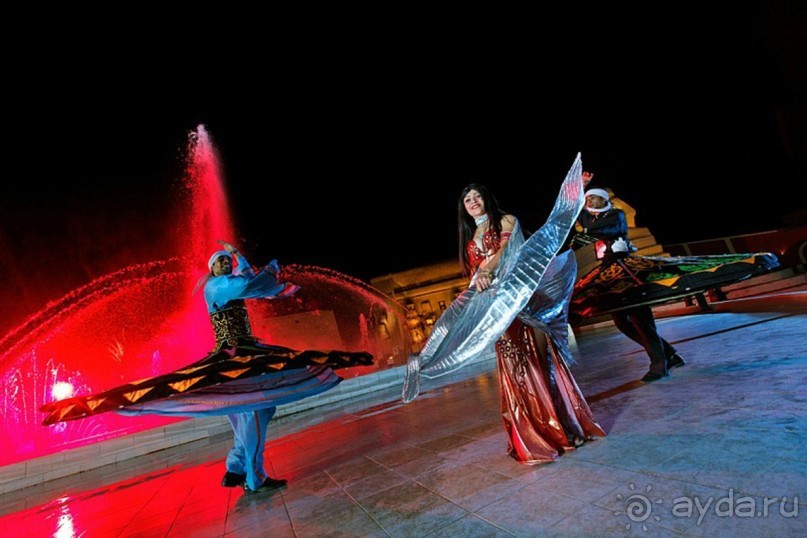 Шоу 1001 ночь - шоу " за стеклом". Египет, Хургада