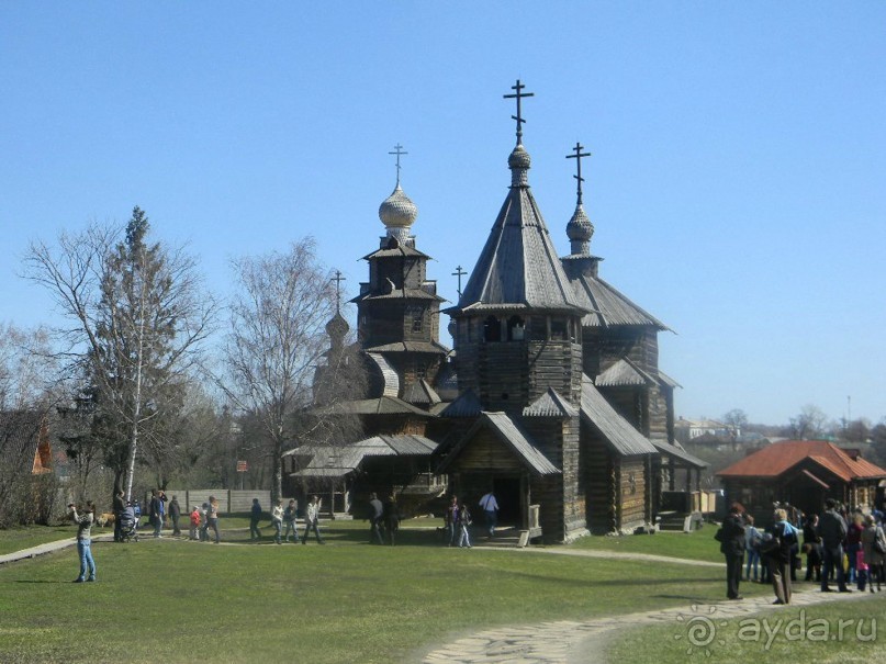 На автомобиле по Золотому кольцу. Суздаль.