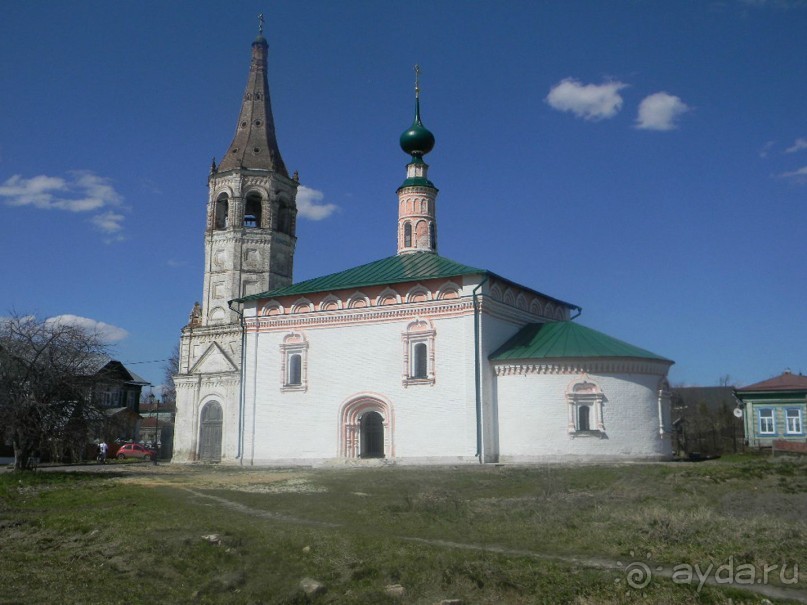 На автомобиле по Золотому кольцу. Суздаль.
