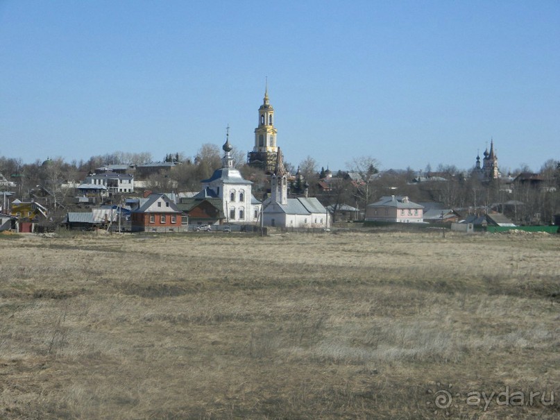 На автомобиле по Золотому кольцу. Суздаль.