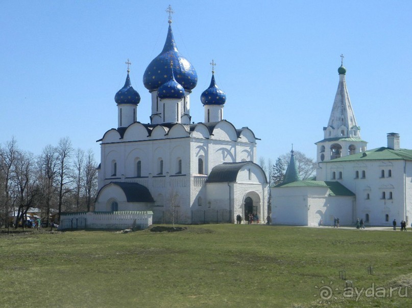 На автомобиле по Золотому кольцу. Суздаль.