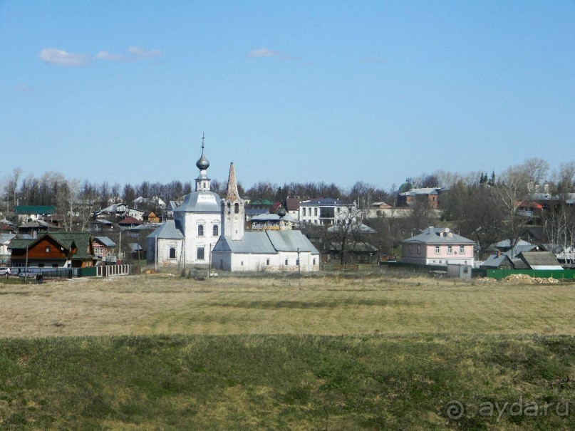 На автомобиле по Золотому кольцу. Суздаль.